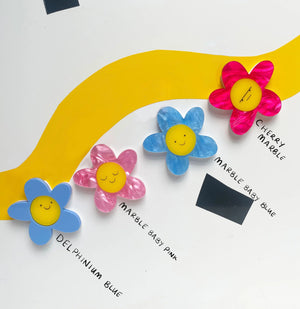 Happy Stuff Studio : Spring Blossom Daisy Brooches