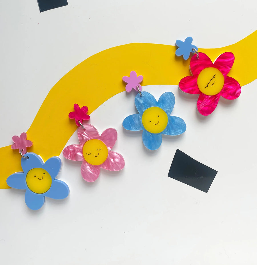 Happy Stuff Studio : Spring Blossom Daisy Earrings