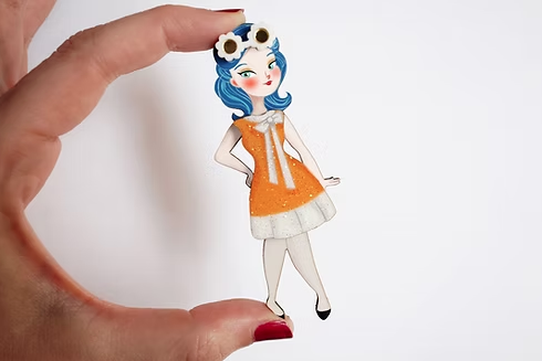 LaliBlue : Spring Bows Outfit Brooches