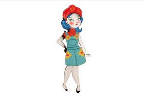 LaliBlue : Spring Colour Outfit Brooches