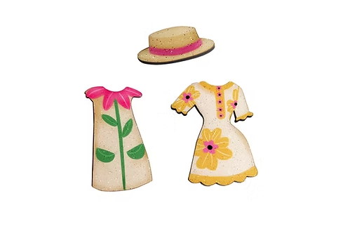 LaliBlue : Spring Flowers Outfit Brooches