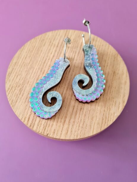 Cherryloco : Tentacle Dangle Earrings