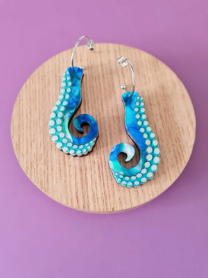 Cherryloco : Tentacle Dangle Earrings