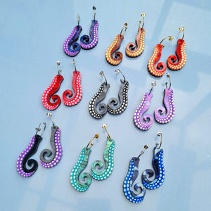 Cherryloco : Tentacle Dangle Earrings [PRE-ORDER]