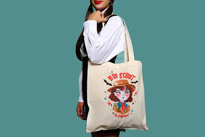 LaliBlue :  Halloween Woods :  Tote Bag Boo Scout [PRE-ORDER]