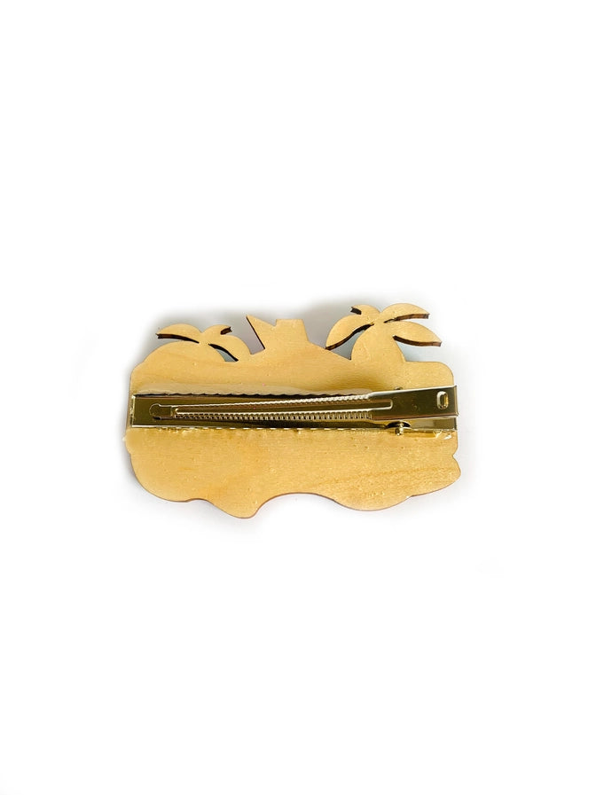 Rosie Rose Parker : Tropical Mid century Hair Clip