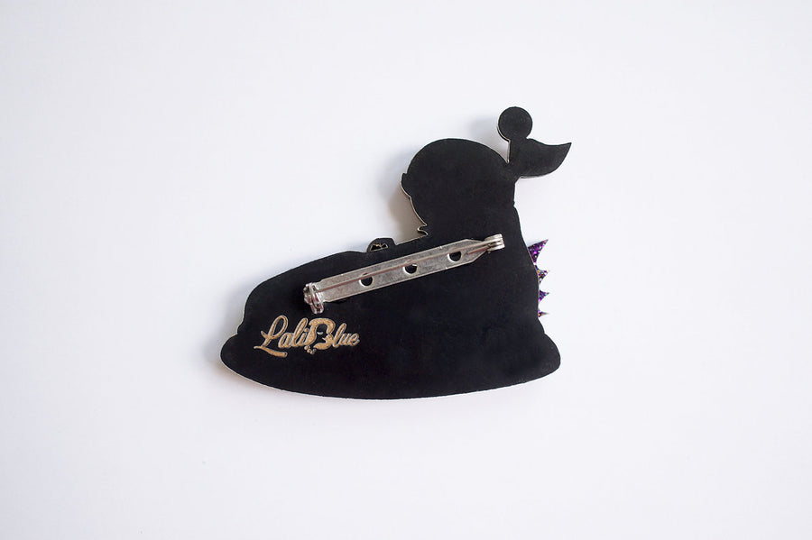 LaliBlue : Cursed Carnival : Vampire Bumper Car Brooch