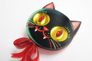 LaliBlue : Cursed Carnival : Vampire Kitten Brooch