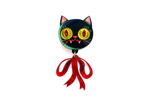 LaliBlue : Cursed Carnival : Vampire Kitten Button Cover