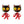 LaliBlue : Cursed Carnival : Vampire Kitten Earrings