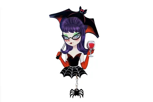 LaliBlue :  Creepy Party :  Vampiress with cup brooch [PRE-ORDER]
