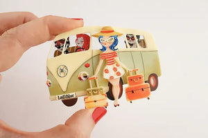 LaliBlue : Summerween : Vintage Van Brooch