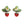 Laliblue : Plant Lover : Wild strawberry earrings