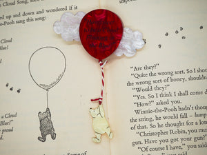 Dolly Dimple Design : Winnie the Pooh in the Clouds Brooch