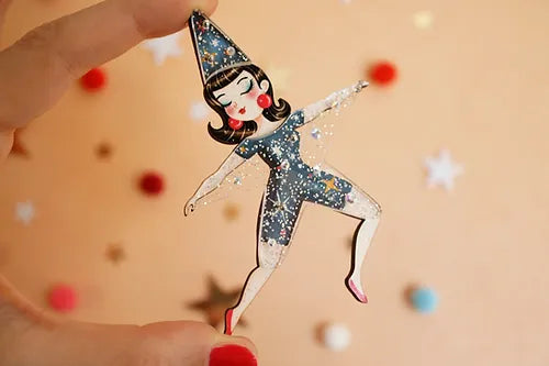 LaliBlue :  Christmas : Woman Star Brooch [PRE-ORDER]