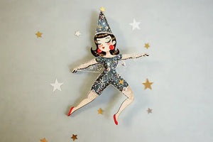 LaliBlue :  Christmas : Woman Star Brooch [PRE-ORDER]