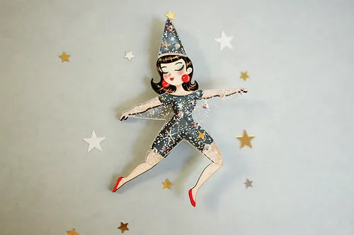 LaliBlue :  Christmas : Woman Star Brooch [PRE-ORDER]