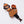 LaliBlue : Creepy Party : Woman dressed as a pumpkin brooch
