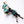 LaliBlue : Creepy Party : Woman dressed as skeleton brooch