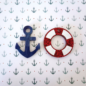 Bright and Bubbly : Ahoy There : Set Sail Dangle Earrings