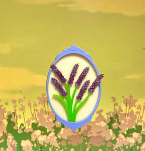 Tantalising Treasures : Flowers, Fairytales & Friends : Lavender Brooch