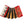 LaliBlue : Spring Festival : Red Accordion Brooch
