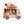 LaliBlue : Spring Festival : Ice Cream Truck Brooch