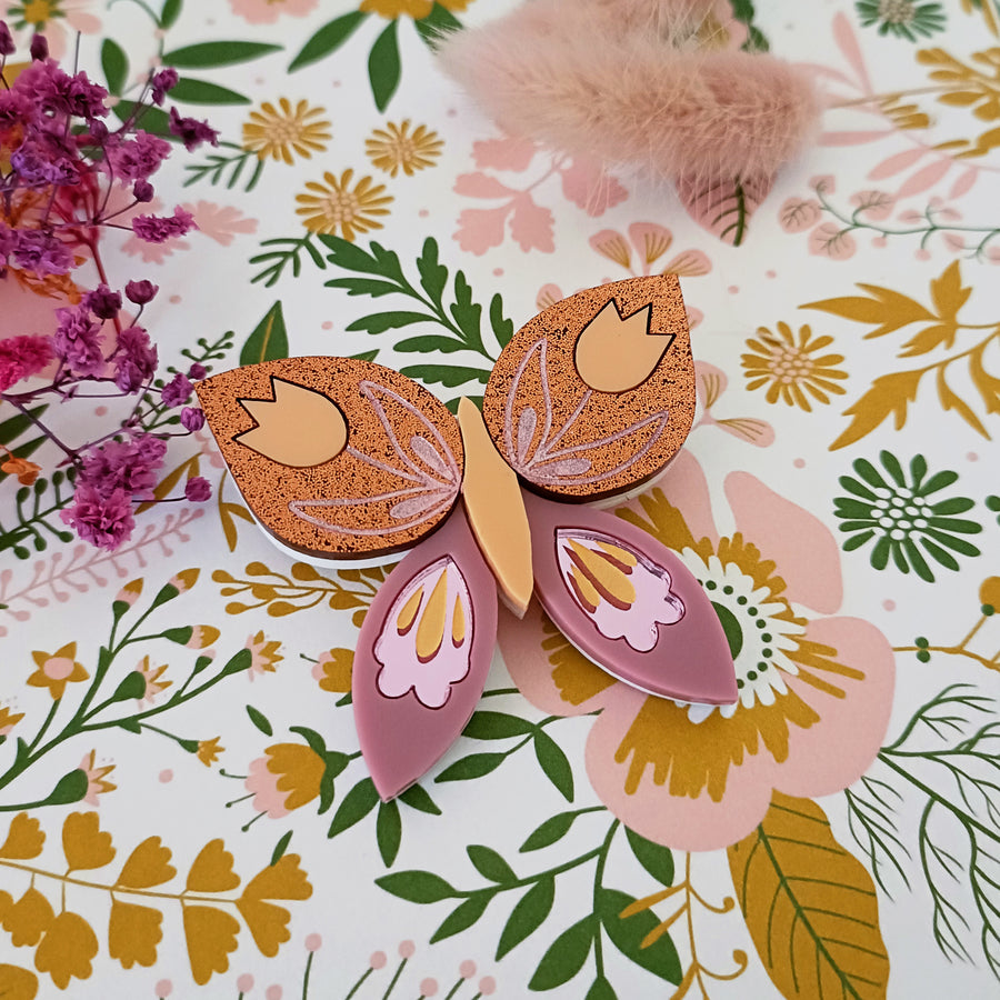 Bright and Bubbly : Sweet Creatures : Butterfly Brooch