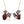LaliBlue : Spring Festival : Piano with Hands Necklace