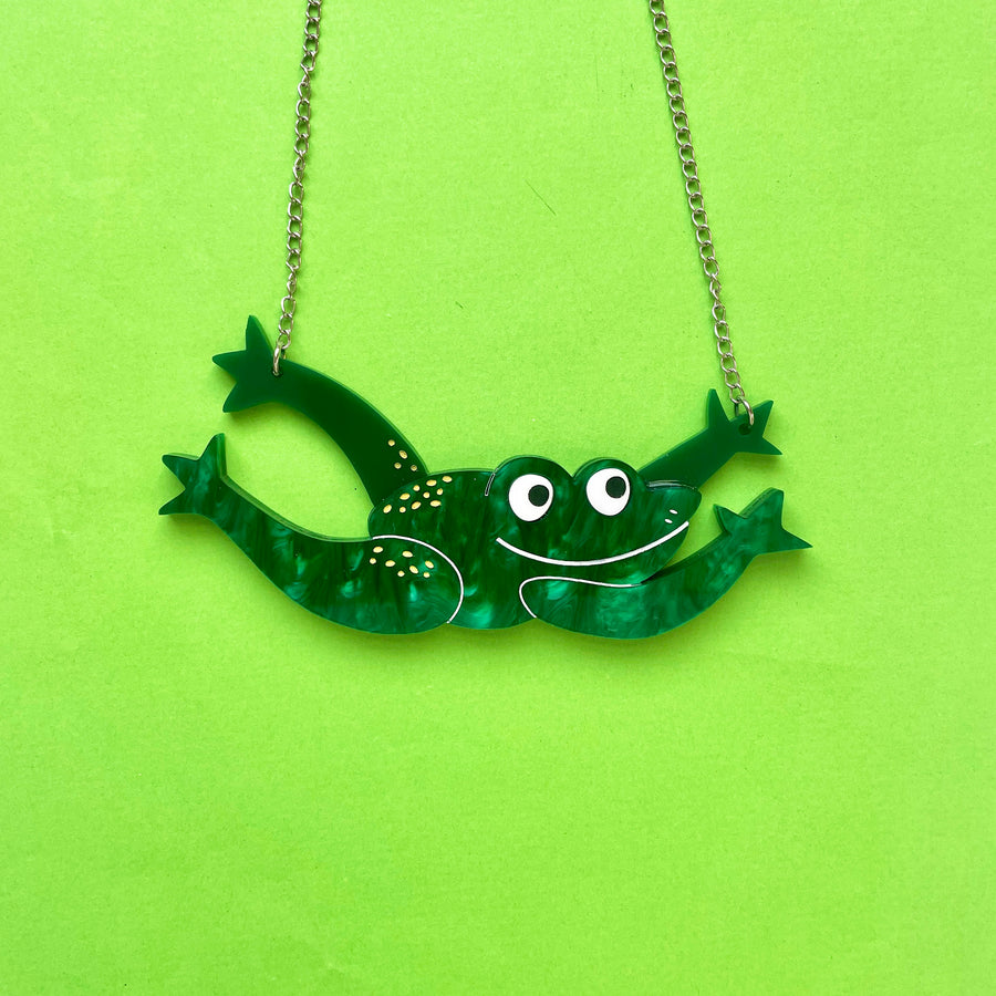 Happy Stuff Studio : Leap Frog Necklace [PRE-ORDER]