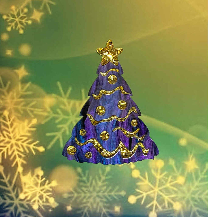 Tantalising Treasures : Christmas : Christmas Tree Brooch