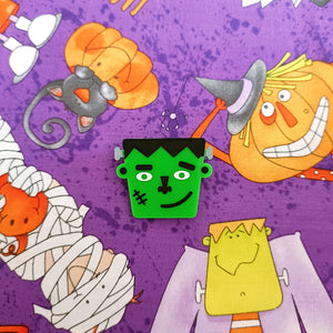 Bright and Bubbly : Halloween : Frankenstein Mini Brooch