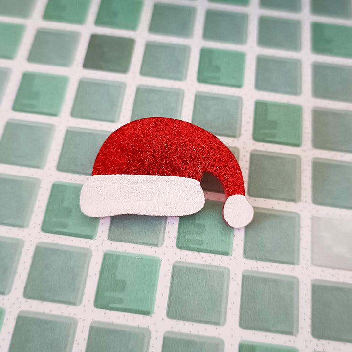 Bright and Bubbly : Christmas : Santa Hat Mini Brooch