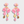 Bobbi Frances : Pastel Days : Petal Waterfall Earrings