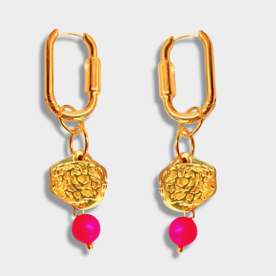 Bobbi Frances : Pastel Days : Stone Drop Earrings