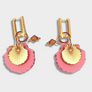 Bobbi Frances : Pastel Days : Shell Serenade Earrings