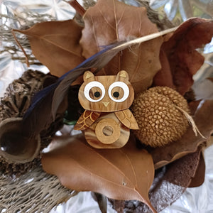 Bright and Bubbly : Sweet Creatures : Owl Brooch