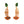 LaliBlue : Spring Festival : Trumpet with flower earrings