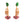 LaliBlue : Spring Festival : Trumpet with flower earrings