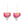 Bobbi Frances : Pastel Days : Rose Radiance Earrings