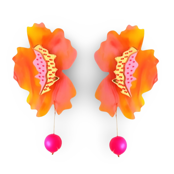 Bobbi Frances : Pastel Days : Sunrise Bloom Earrings