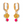 Bobbi Frances : Pastel Days : Stone Drop Earrings
