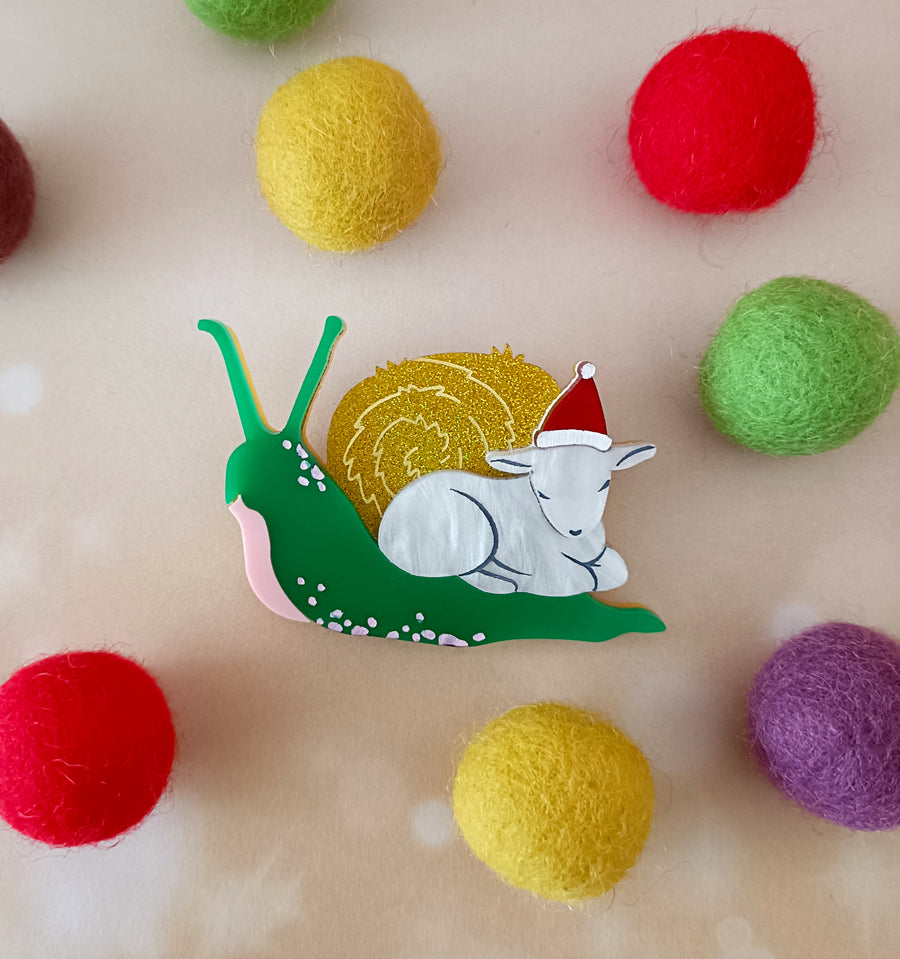 Bright and Bubbly : Christmas : Silvia on the Farm Brooch