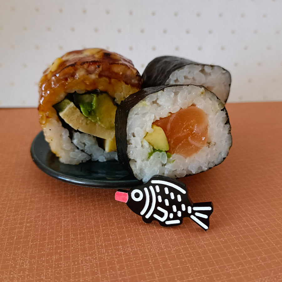 Bright and Bubbly : Silvia's Adventures : Soy Sauce Mini Brooch