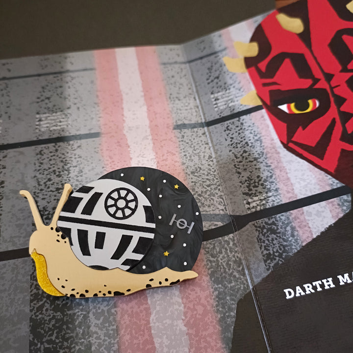 Bright and Bubbly : Silvia's Adventures : Silvia in a Galaxy Far Far Away Brooch