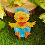 Cherryloco : Easter : Spring Hatching Chick Brooch