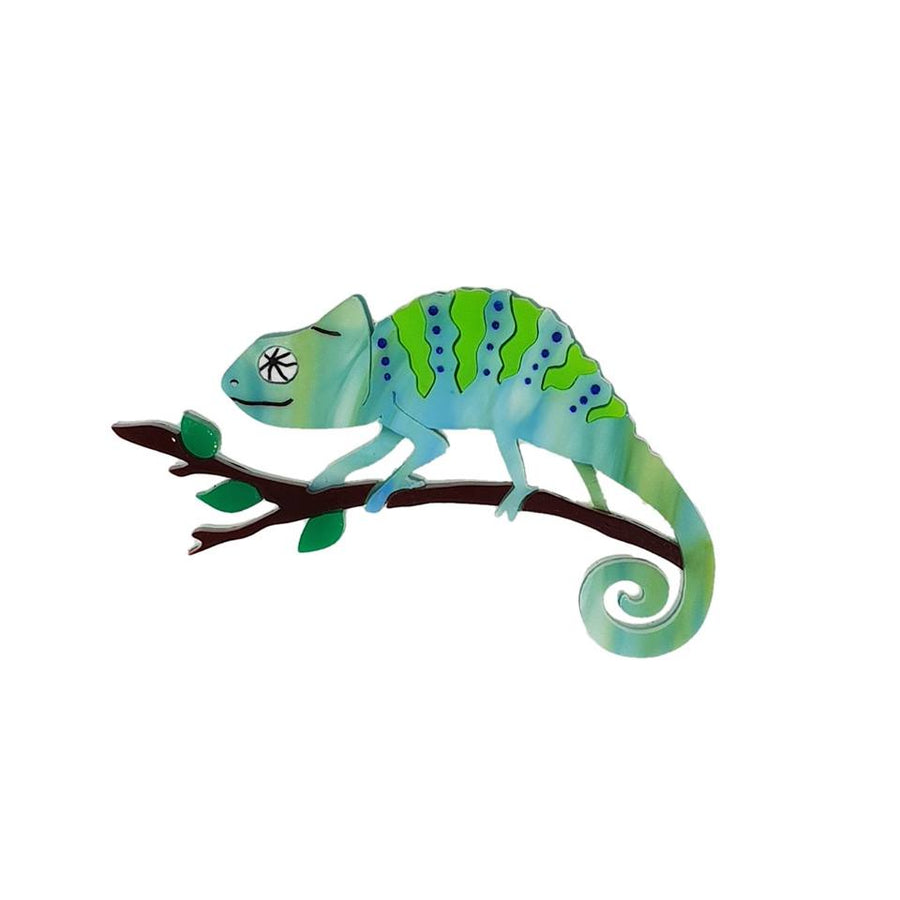 Cherryloco : Enchanted Garden : Chameleon brooch [PRE-ORDER]