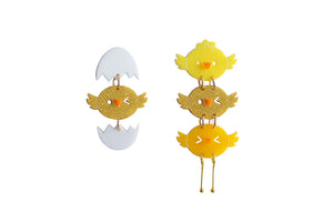 LaliBlue : Easter : Easter Chicks Earrings [PRE-ORDER]