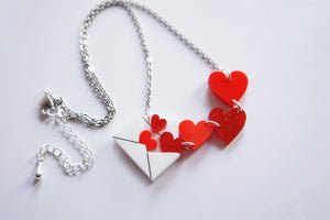 LaliBlue : Valentines : Love Letter Necklace [PRE-ORDER]