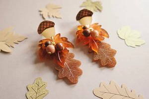 LaliBlue : Thanksgiving : Autumn Earrings [PRE-ORDER]